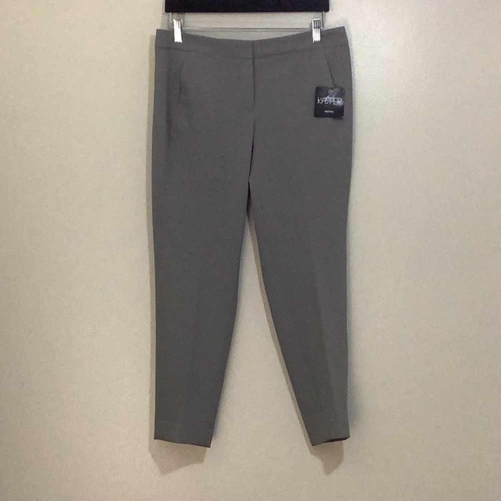 Kasper Women Gray Capri Pants